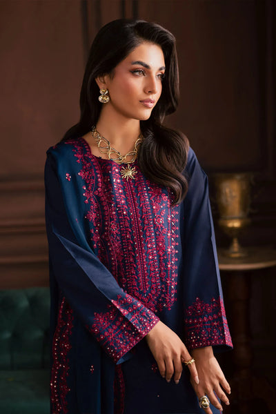 anayanoor Unstitched Embroidered Lawn 3Pc Suit 3PC
