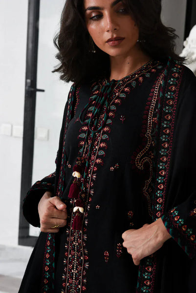 anayanoor Unstitched Embroidered Lawn 3Pc Suit 3PC