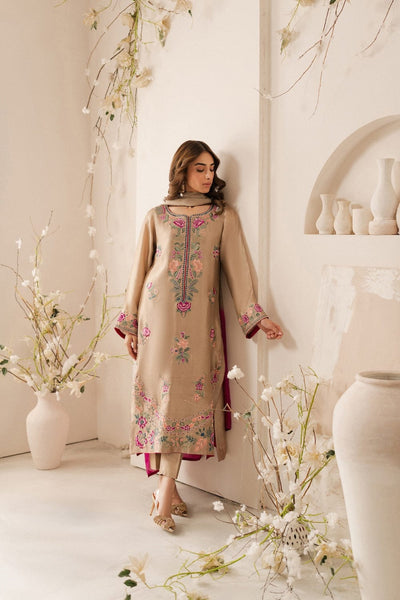 anayanoor Unstitched Embroidered Lawn 3Pc Suit 3PC