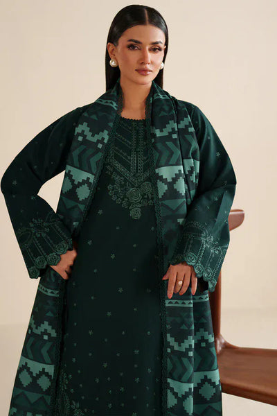 anayanoor Unstitched Embroidered Lawn 3Pc Suit 3PC