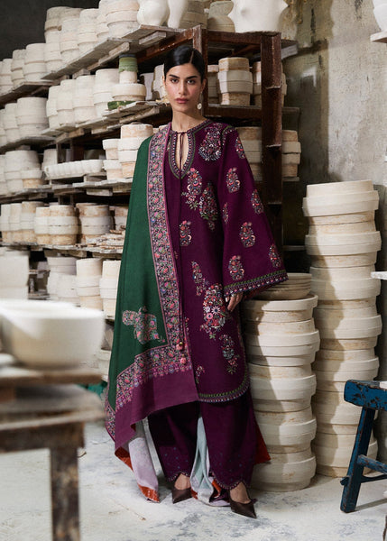 anayanoor Unstitched Embroidered Lawn 3Pc Suit 3PC