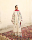 anayanoor Unstitched Embroidered Lawn 3Pc Suit 3PC