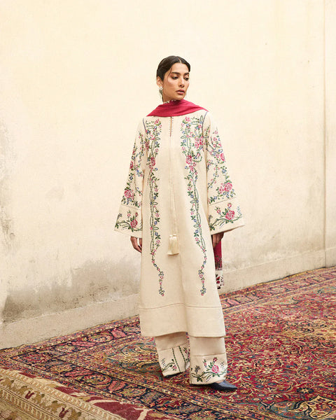 anayanoor Unstitched Embroidered Lawn 3Pc Suit 3PC