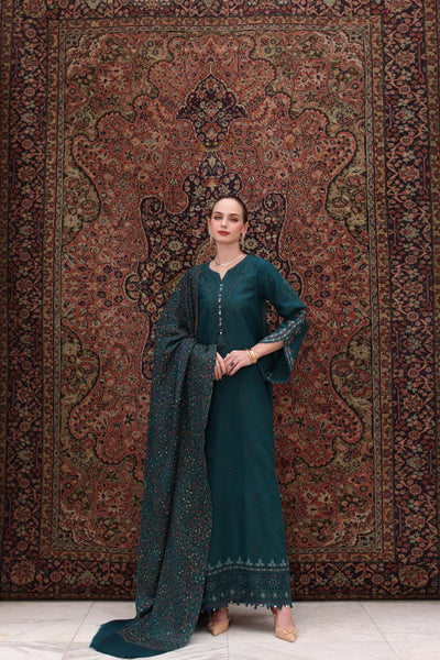 anayanoor Unstitched Embroidered Lawn 3Pc Suit 3PC