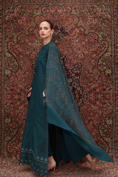 anayanoor Unstitched Embroidered Lawn 3Pc Suit 3PC