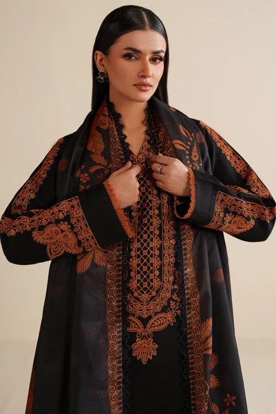 anayanoor Unstitched Embroidered Lawn 3Pc Suit 3PC