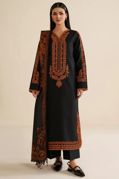 anayanoor Unstitched Embroidered Lawn 3Pc Suit 3PC