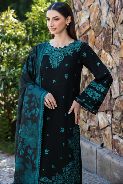 anayanoor Unstitched Embroidered Lawn 3Pc Suit 3PC