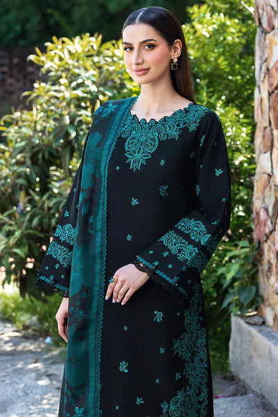 anayanoor Unstitched Embroidered Lawn 3Pc Suit 3PC