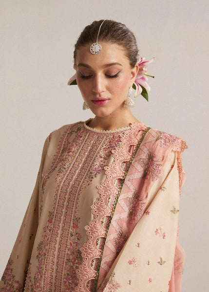anayanoor Unstitched Embroidered Lawn 3Pc Suit 3PC
