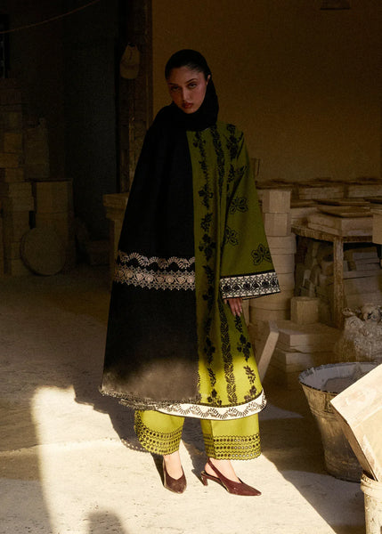 anayanoor Unstitched Embroidered Lawn 3Pc Suit 3PC