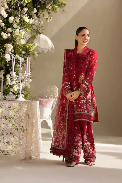 anayanoor Unstitched Embroidered Lawn 3Pc Suit 3PC
