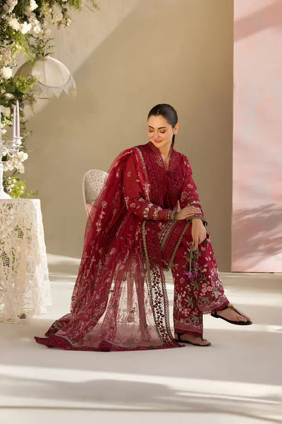 anayanoor Unstitched Embroidered Lawn 3Pc Suit 3PC