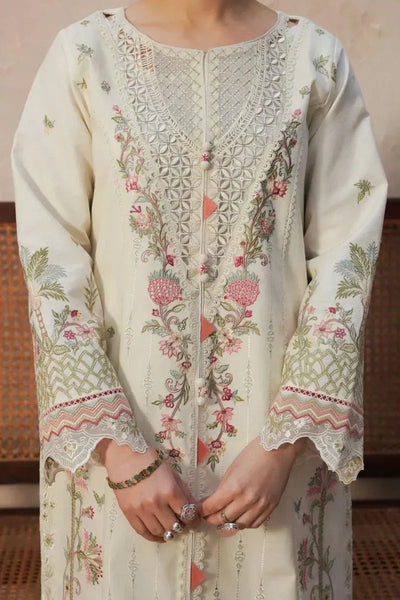anayanoor Unstitched Embroidered Lawn 3Pc Suit 3PC