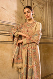 Bareeze Embroidered Dhanak Suit Unstitched 3 Piece For Women