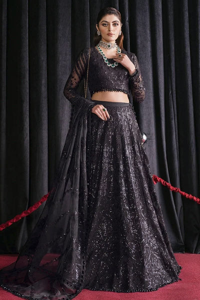 Styleloft.pk AFROZEH Embroidered Silk & Net Outfit With Sequin 3 PIECE