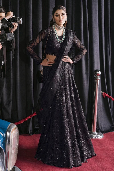 Styleloft.pk AFROZEH Embroidered Silk & Net Outfit With Sequin 3 PIECE