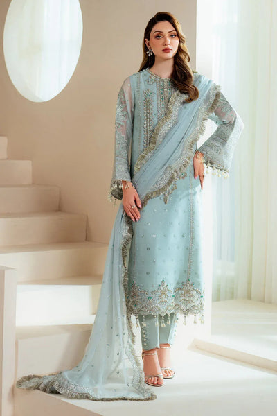 Styleloft.pk Alizeh Embroidered Organza Suit Unstitched 3 Piece 3 piece