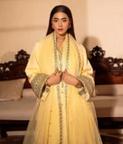 Styleloft.pk Amber By Zaloque Embroidered Dhanak 3-Piece - Elegant Dhanak Collection 3 PIECE