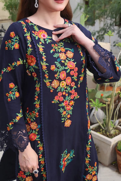 Styleloft.pk Aneela's Embroidered Winter Unstitched 3 Piece Suit - Premium Collection 3 piece