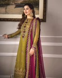 Styleloft.pk Asim Jofa 3-Piece Premium Chiffon Dress – Formal & Festive Wear 3 piece