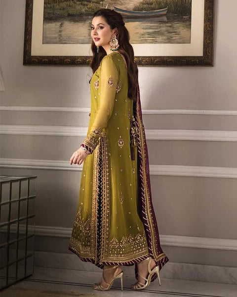 Styleloft.pk Asim Jofa 3-Piece Premium Chiffon Dress – Formal & Festive Wear 3 piece