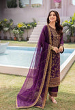Styleloft.pk Asim Jofa Embroidered Chiffon 3-Piece Suit 3 piece