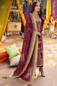 Styleloft.pk Asim Jofa Embroidered Chiffon 3-Piece Suit 3 piece