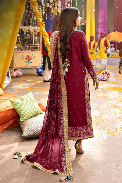 Styleloft.pk Asim Jofa Embroidered Chiffon 3-Piece Suit 3 piece
