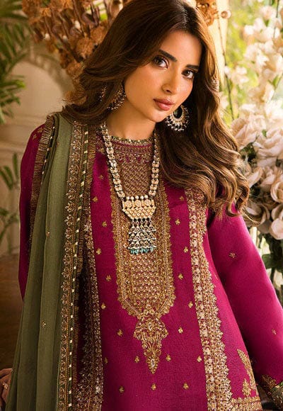 Styleloft.pk Asim Jofa Embroidered Chiffon 3-Piece Suit 3 piece