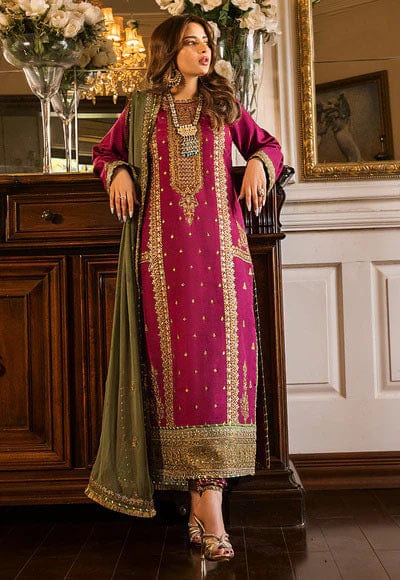 Styleloft.pk Asim Jofa Embroidered Chiffon 3-Piece Suit 3 piece