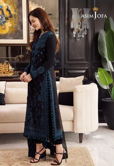 Styleloft.pk Asim Jofa Embroidered Dhanak Suit Unstitched 3 Piece - Luxury Collection 3 PIECE