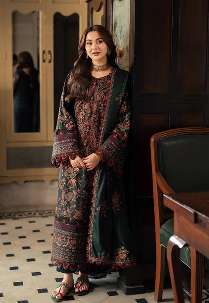 Styleloft.pk Asim Jofa Embroidered Dhanak Unstitched 3-Piece - Luxury Winter 3 PIECE