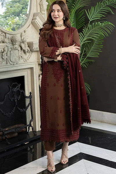 Styleloft.pk Asim Jofa Embroidered Lawn 3Pc Suit 3 PIECE