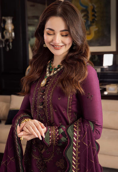 Styleloft.pk Asim Jofa Embroidered Winter Unstitched 3 Piece Suit - Luxury Collection 3 piece