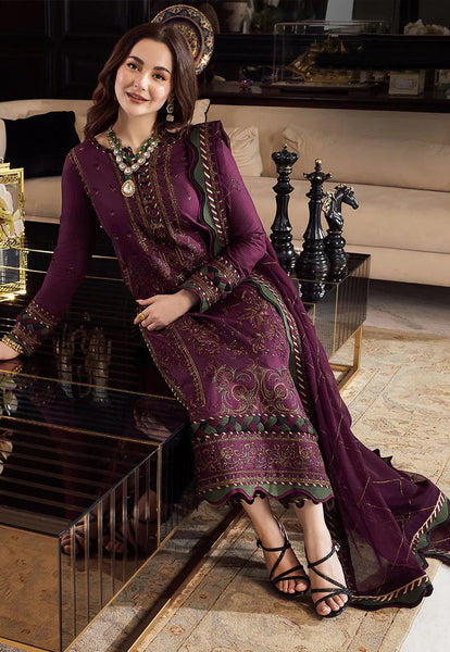 Styleloft.pk Asim Jofa Embroidered Winter Unstitched 3 Piece Suit - Luxury Collection 3 piece