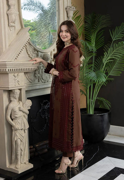 Styleloft.pk Asim Jofa Embroidered Winter Unstitched 3 Piece Suit - Premium Collection 3 piece