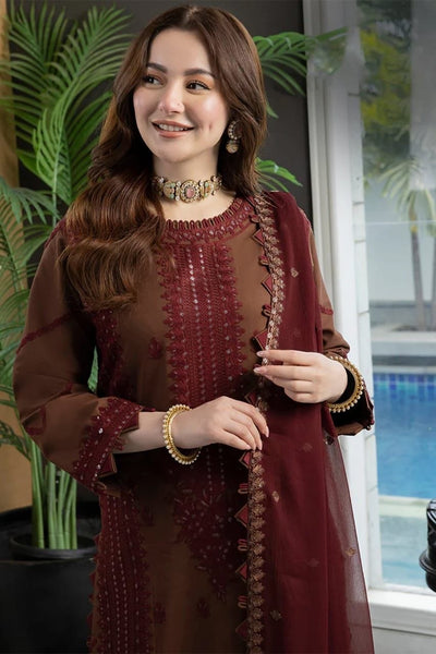 Styleloft.pk Asim Jofa Unstitched Heavy Embroidered Lawn 3Pc Suit 3 PIECE