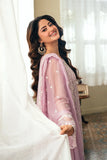 Styleloft.pk Azure Blush Pink Unstitched Embroidered Luxury Chiffon 3 Piece 3 piece