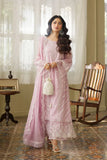 Styleloft.pk Azure Blush Pink Unstitched Embroidered Luxury Chiffon 3 Piece 3 piece