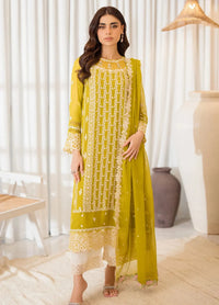 Styleloft.pk Azure Embroidered Suit Unstitched 3 Piece Amber Glow - Festive Collection 3 piece