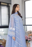 Styleloft.pk Azure Unstitched Embroidered Lawn 3Pc Suit 3 PIECE