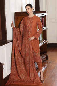 Styleloft.pk Bareeze Embroidered Dhanak Ladies 3-Piece Suit 3 PIECE