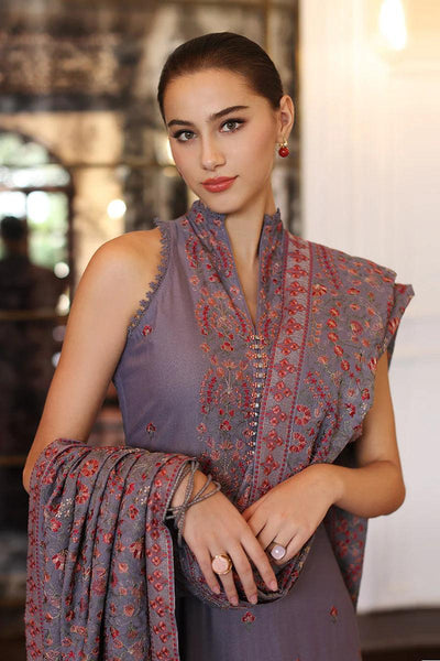 Styleloft.pk Bareeze Embroidered Dhanak Ladies 3-Piece Suit 3 PIECE