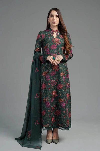 Styleloft.pk Bareeze Embroidered Dhanak Suit Unstitched 3 Piece 3 PIECE