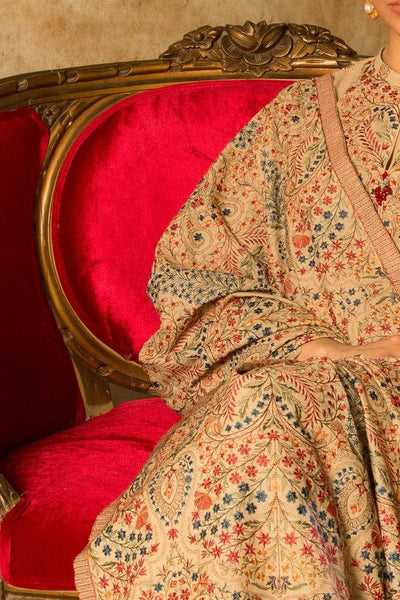 Styleloft.pk Bareeze Embroidered Dhanak Suit Unstitched 3 Piece For Women 3 PIECE