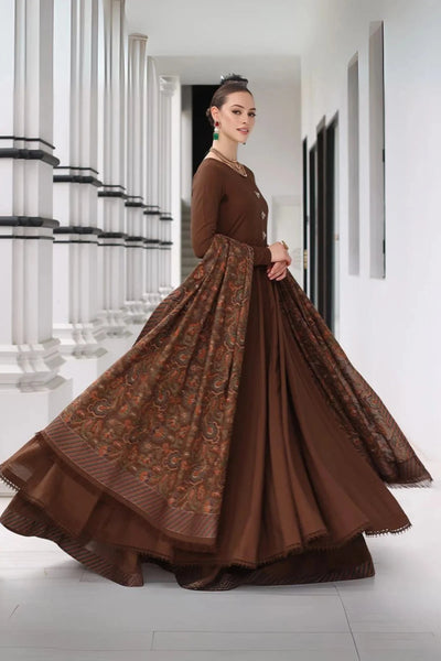 Styleloft.pk Bareeze Embroidered Dhanak Suit Unstitched 3 Piece - Premium Winter Collection 3 PIECE