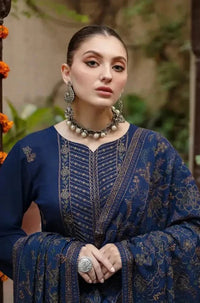 Styleloft.pk Bareeze Embroidered Dhanak Unstitched 3-Piece Suit 3 PIECE