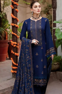 Styleloft.pk Bareeze Embroidered Dhanak Unstitched 3-Piece Suit 3 PIECE