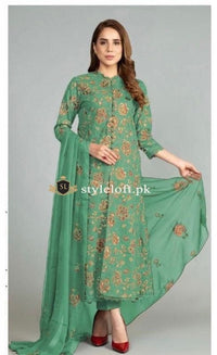 Styleloft.pk Bareeze Luxury Karandi Lawn Collection 2023 3Piece Suit 3 PIECE